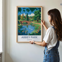 Abbey Park England Poster