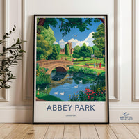 Abbey Park England Poster