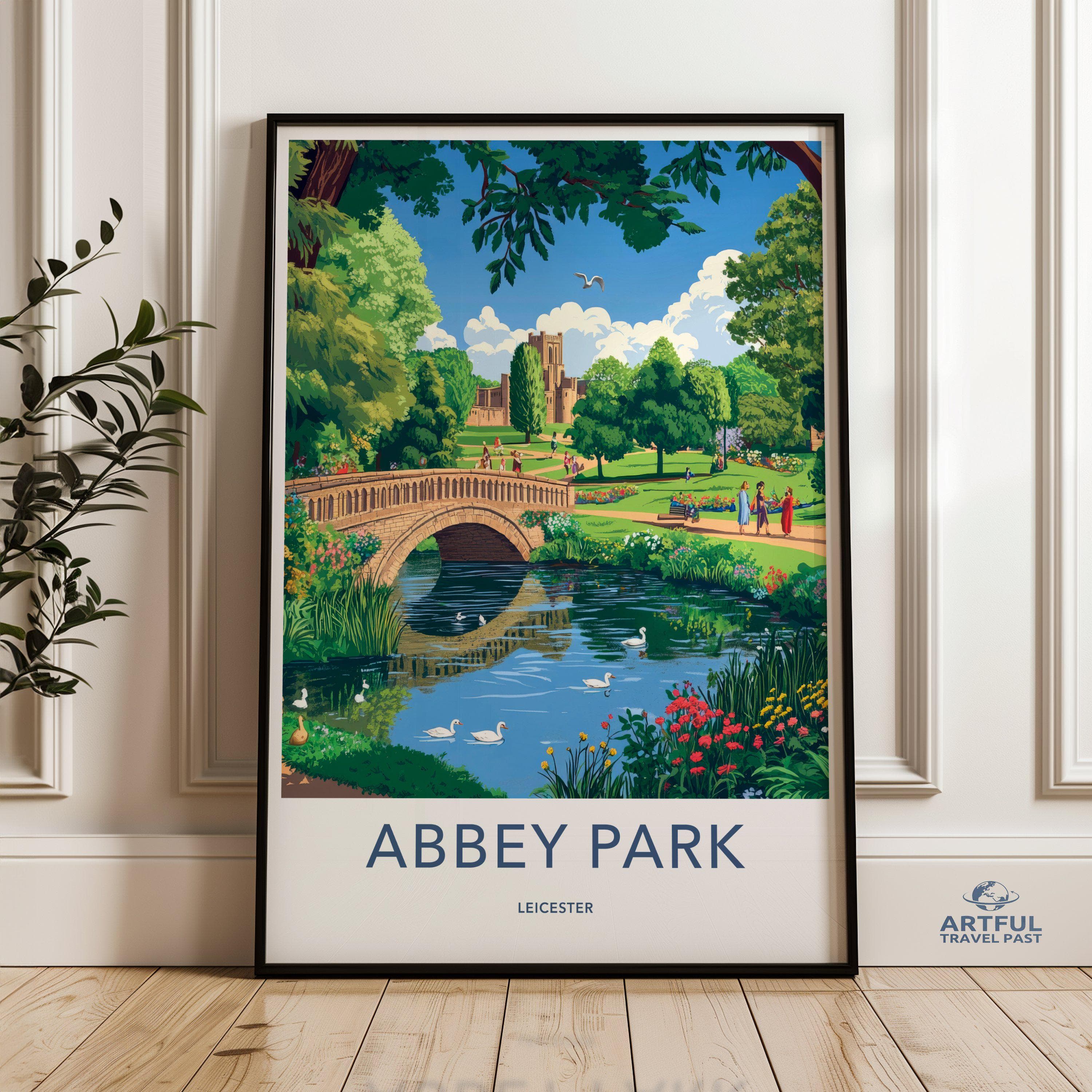 Abbey Park England Poster