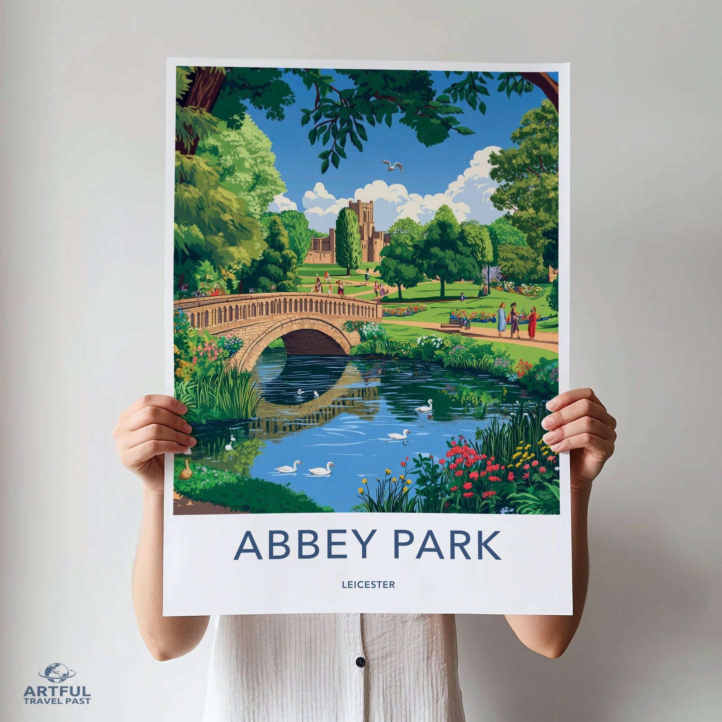 Abbey Park England Poster