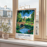Abbey Park England Poster
