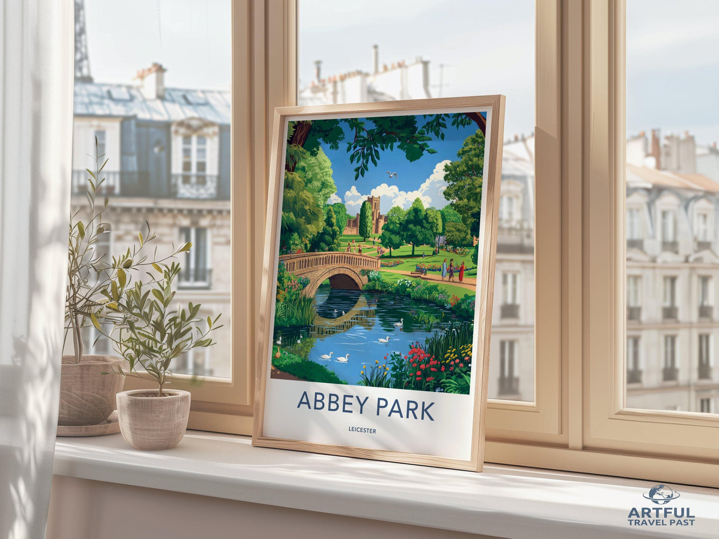 Abbey Park England Poster