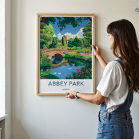 Abbey Park England Poster