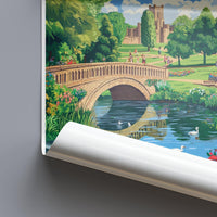 Abbey Park England Poster