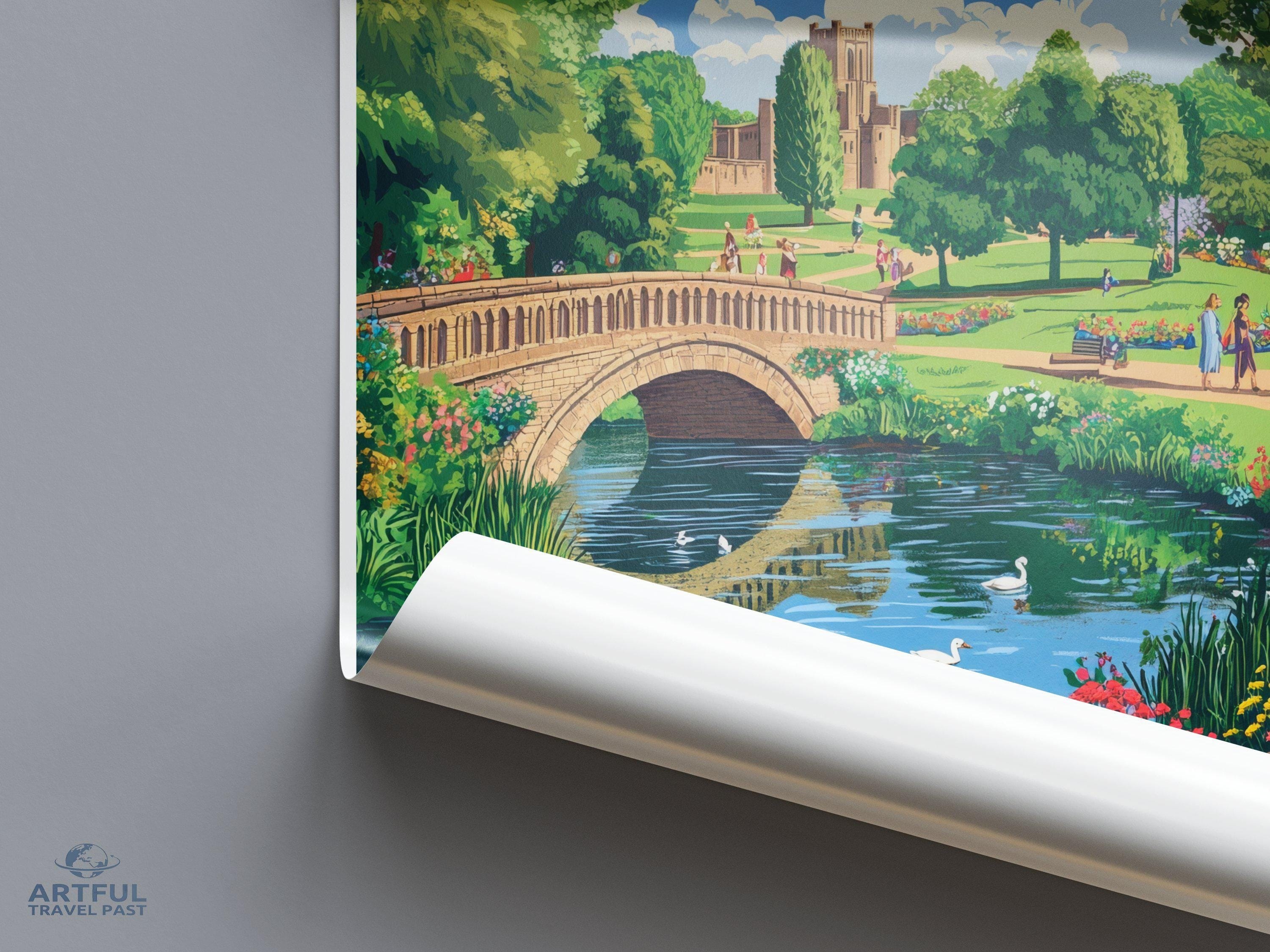 Abbey Park England Poster
