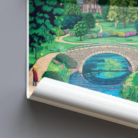 Abbey Park Leicester Poster