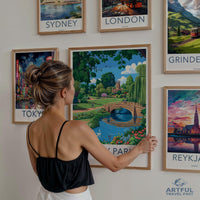 Abbey Park Poster – England Wall Art