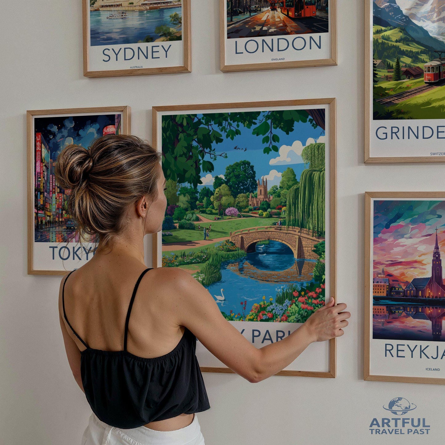 Abbey Park Poster – England Wall Art