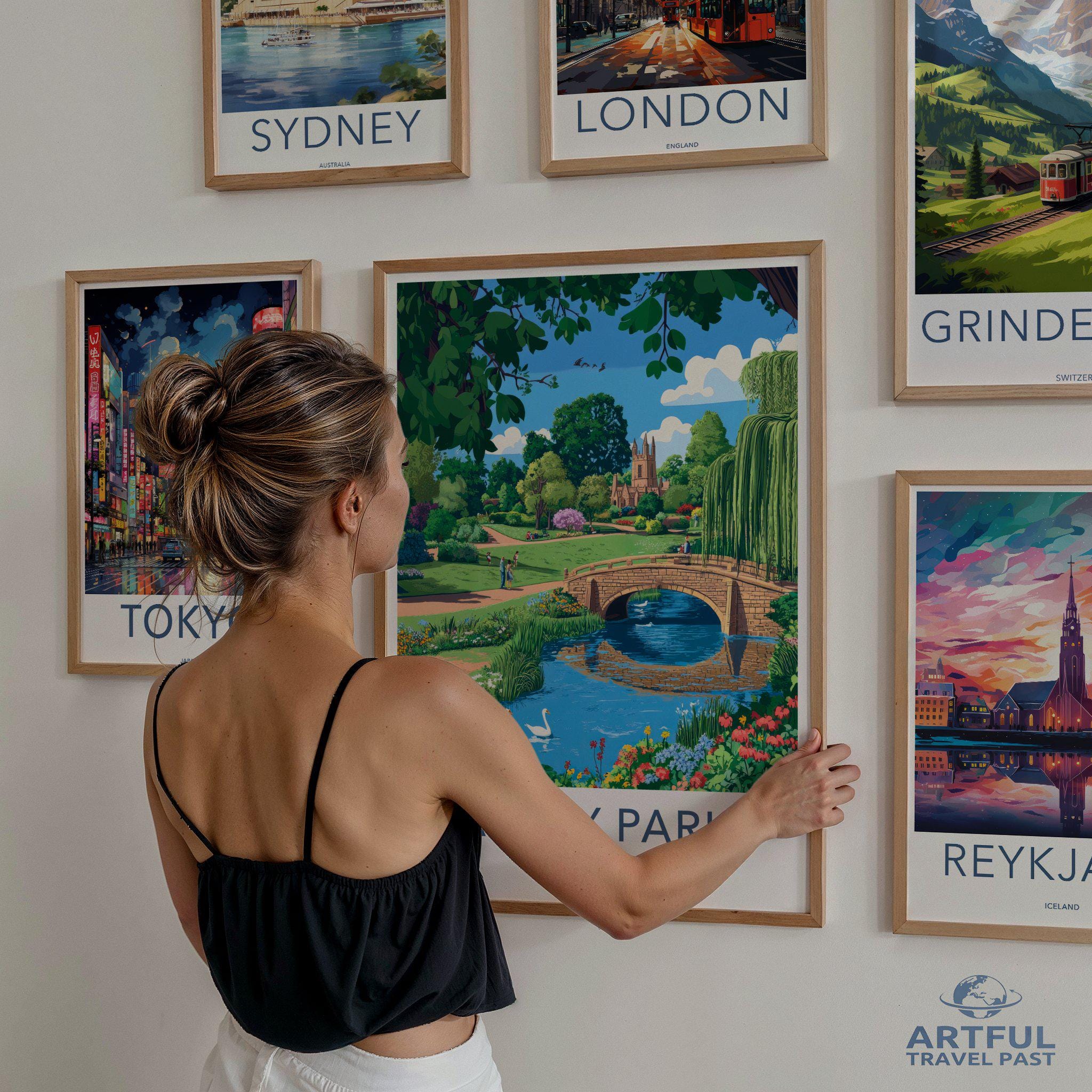Abbey Park Poster – England Wall Art