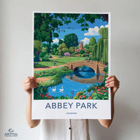 Abbey Park Poster – England Wall Art