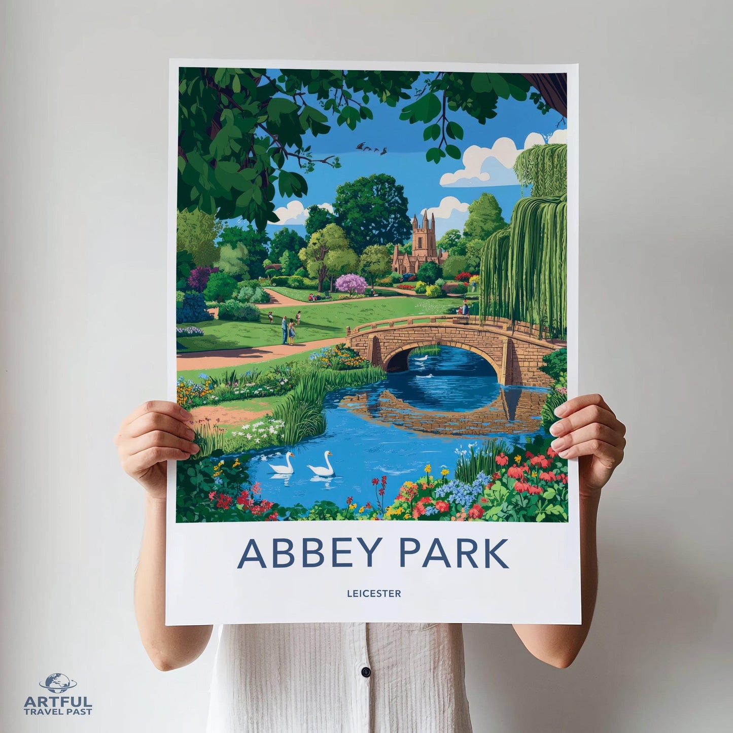 Abbey Park Poster – England Wall Art