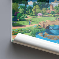 Abbey Park Poster – England Wall Art