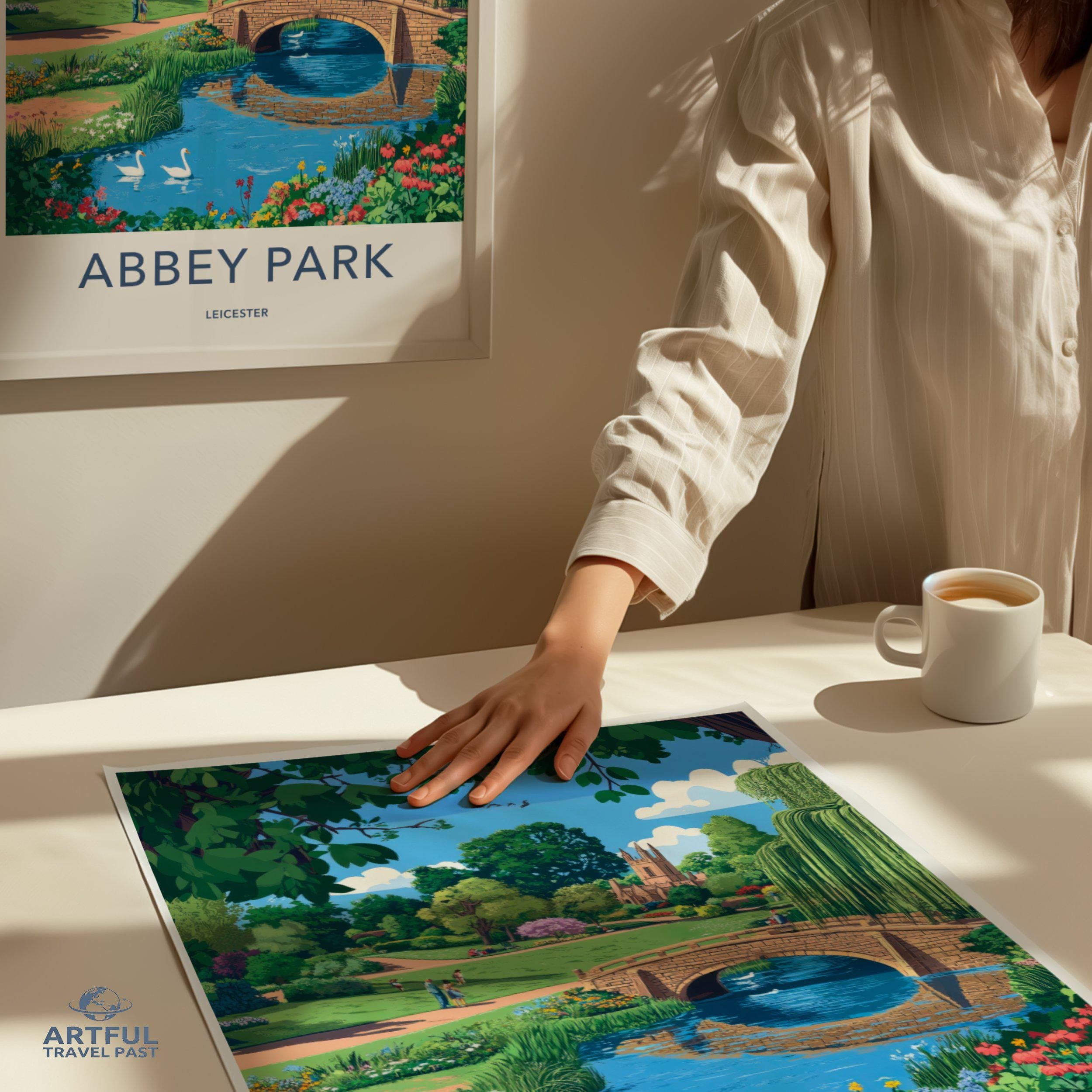 Abbey Park Poster – England Wall Art