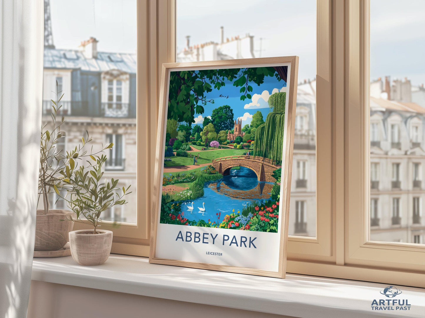 Abbey Park Poster – England Wall Art