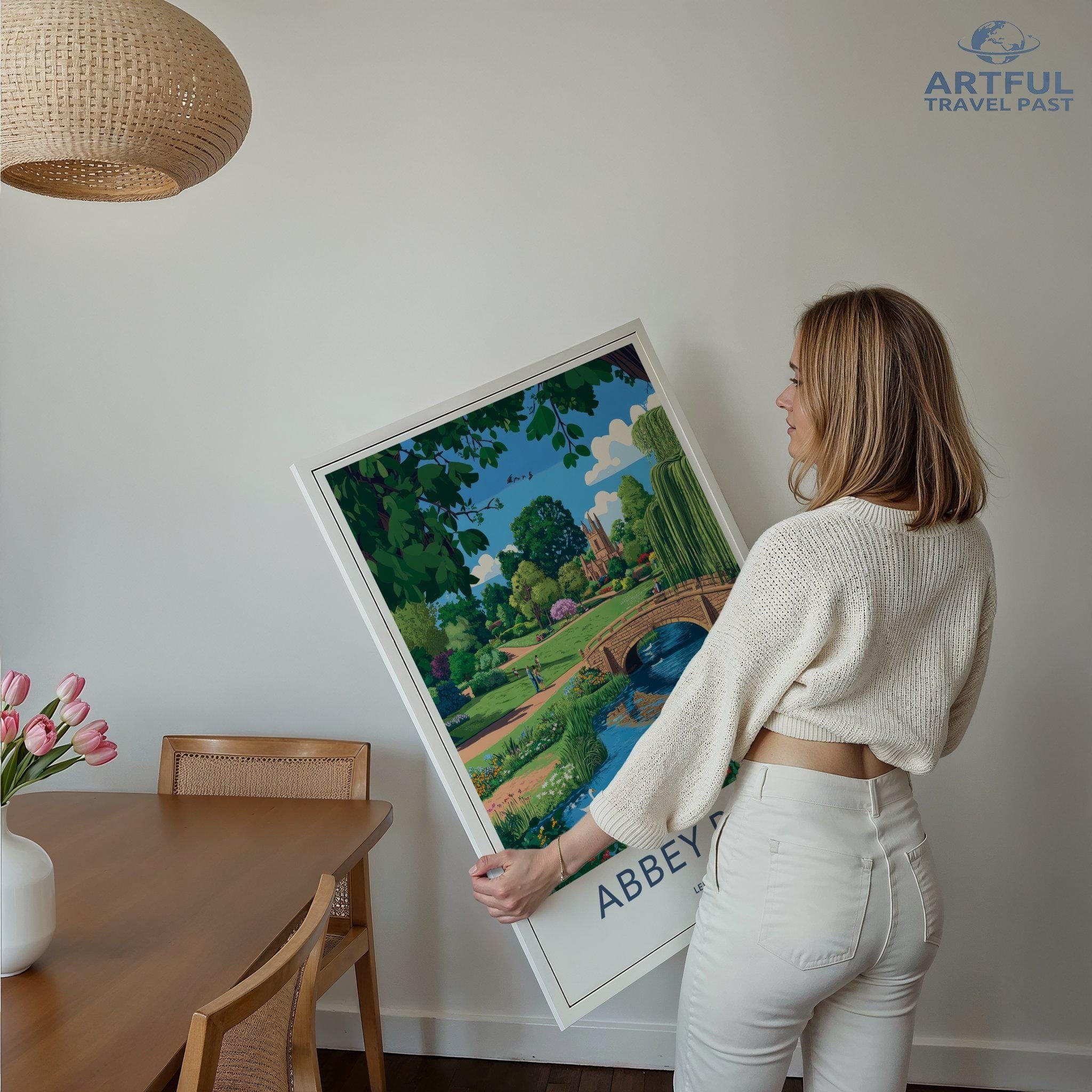Abbey Park Poster – England Wall Art