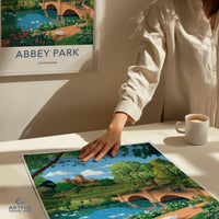 Abbey Park Poster – Leicester Wall Art
