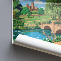 Abbey Park Poster – Leicester Wall Art