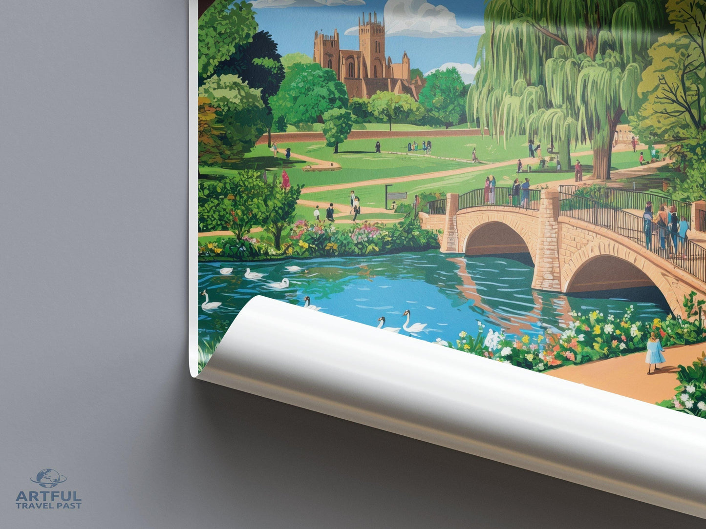 Abbey Park Poster – Leicester Wall Art