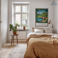 Abbey Park Poster – Leicester Wall Art