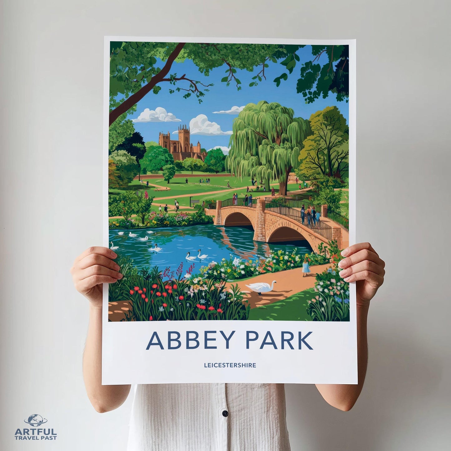 Abbey Park Poster – Leicester Wall Art