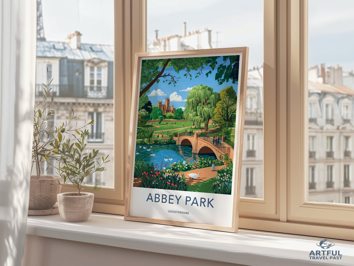Abbey Park Poster – Leicester Wall Art