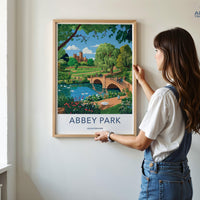 Abbey Park Poster – Leicester Wall Art