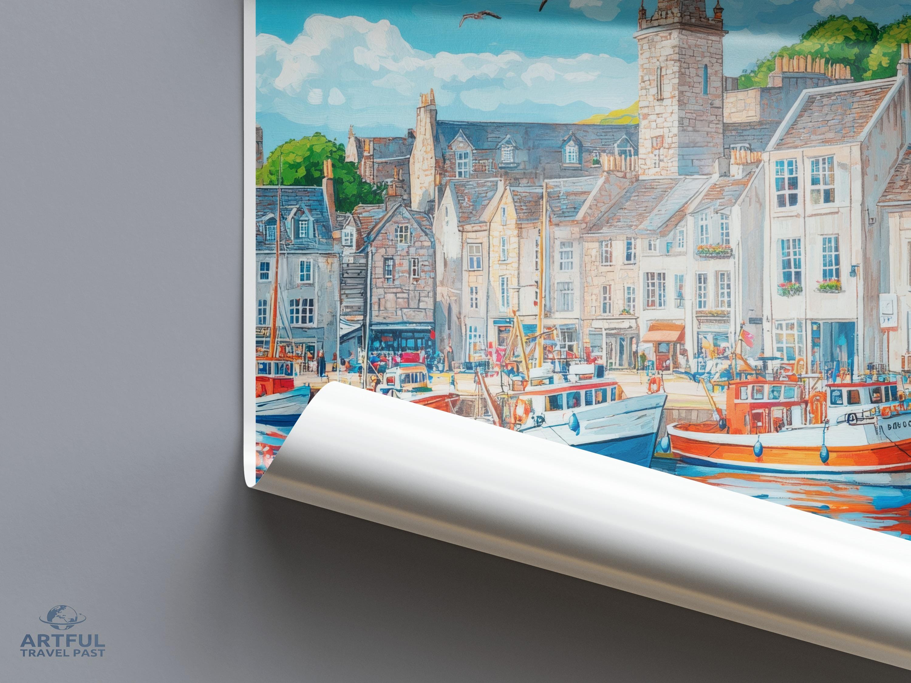 Aberdeen Poster - Scotland Wall Art