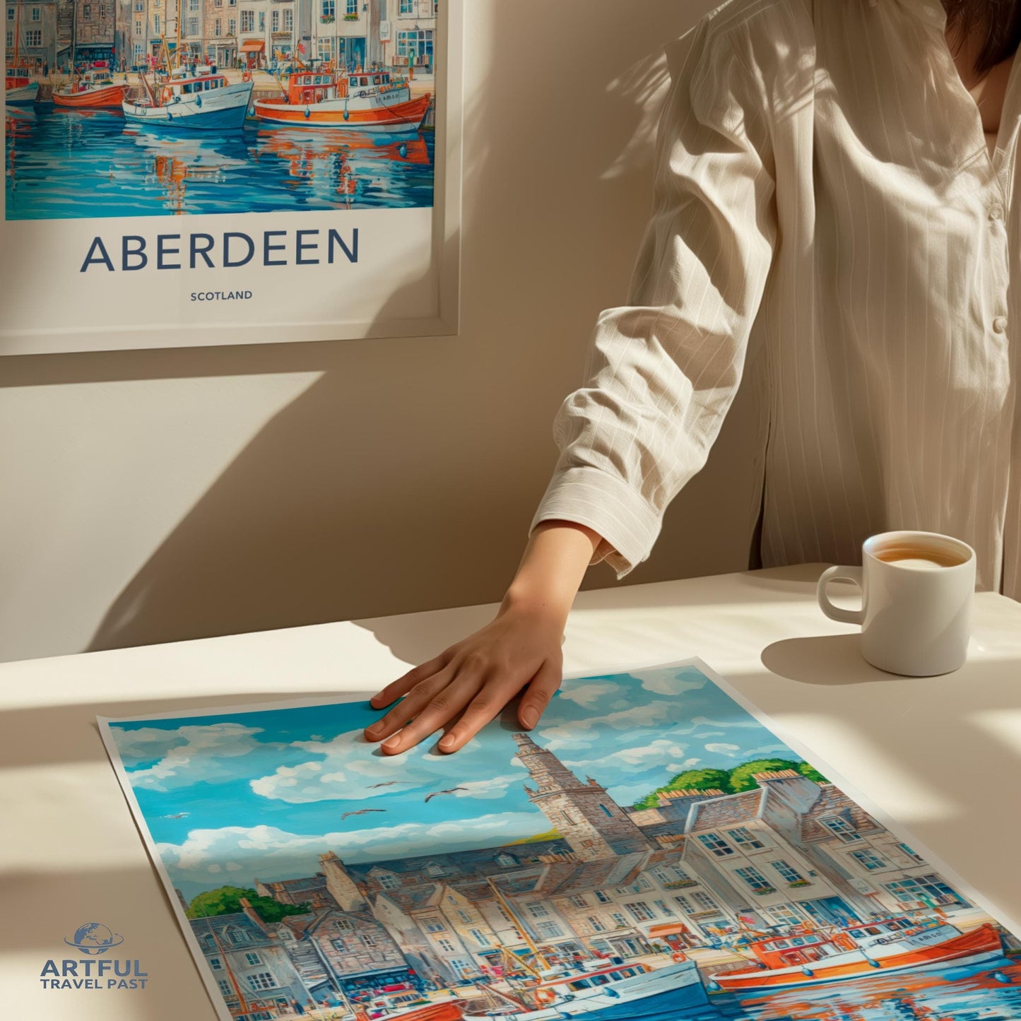 Aberdeen Poster - Scotland Wall Art