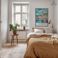 Aberdeen Poster - Scotland Wall Art