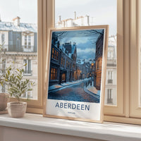 Aberdeen Poster - Scotland Wall Art