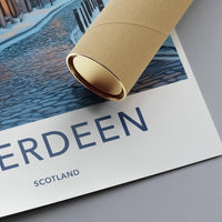 Aberdeen Poster - Scotland Wall Art