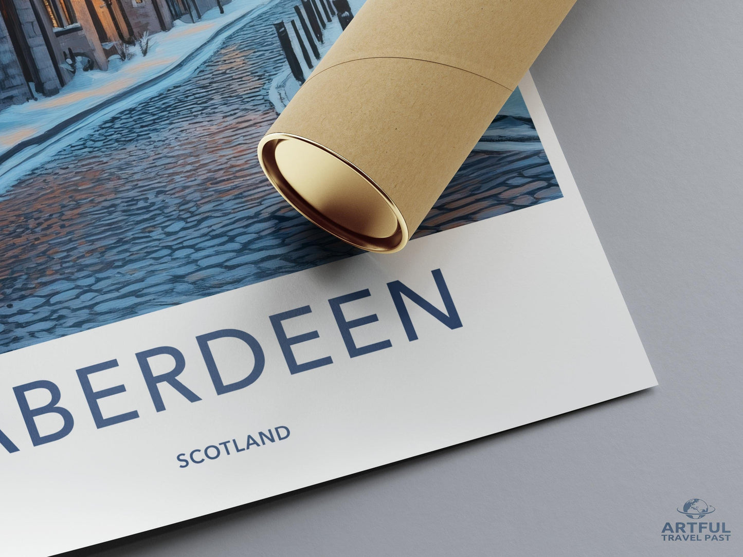 Aberdeen Poster - Scotland Wall Art