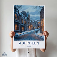 Aberdeen Poster - Scotland Wall Art
