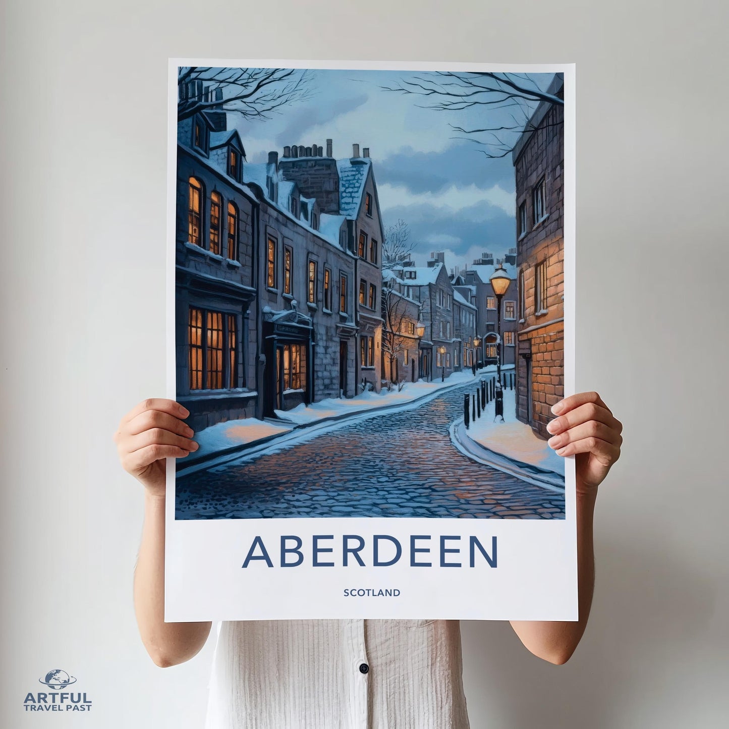 Aberdeen Poster - Scotland Wall Art