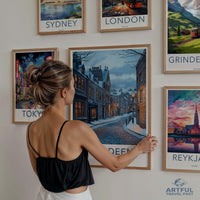 Aberdeen Poster - Scotland Wall Art