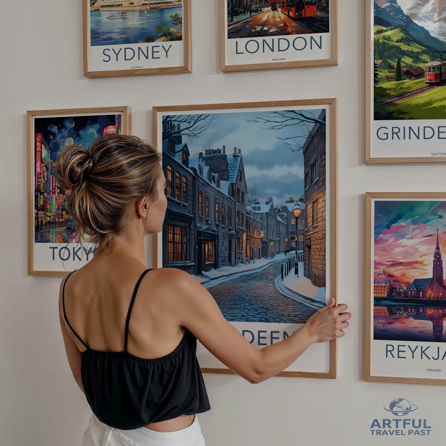 Aberdeen Poster - Scotland Wall Art