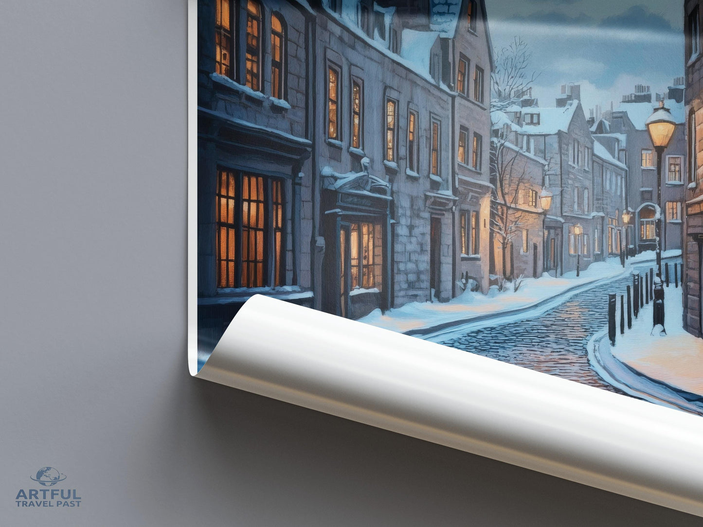 Aberdeen Poster - Scotland Wall Art