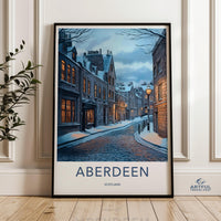 Aberdeen Poster - Scotland Wall Art