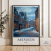 Aberdeen Poster - Scotland Wall Art
