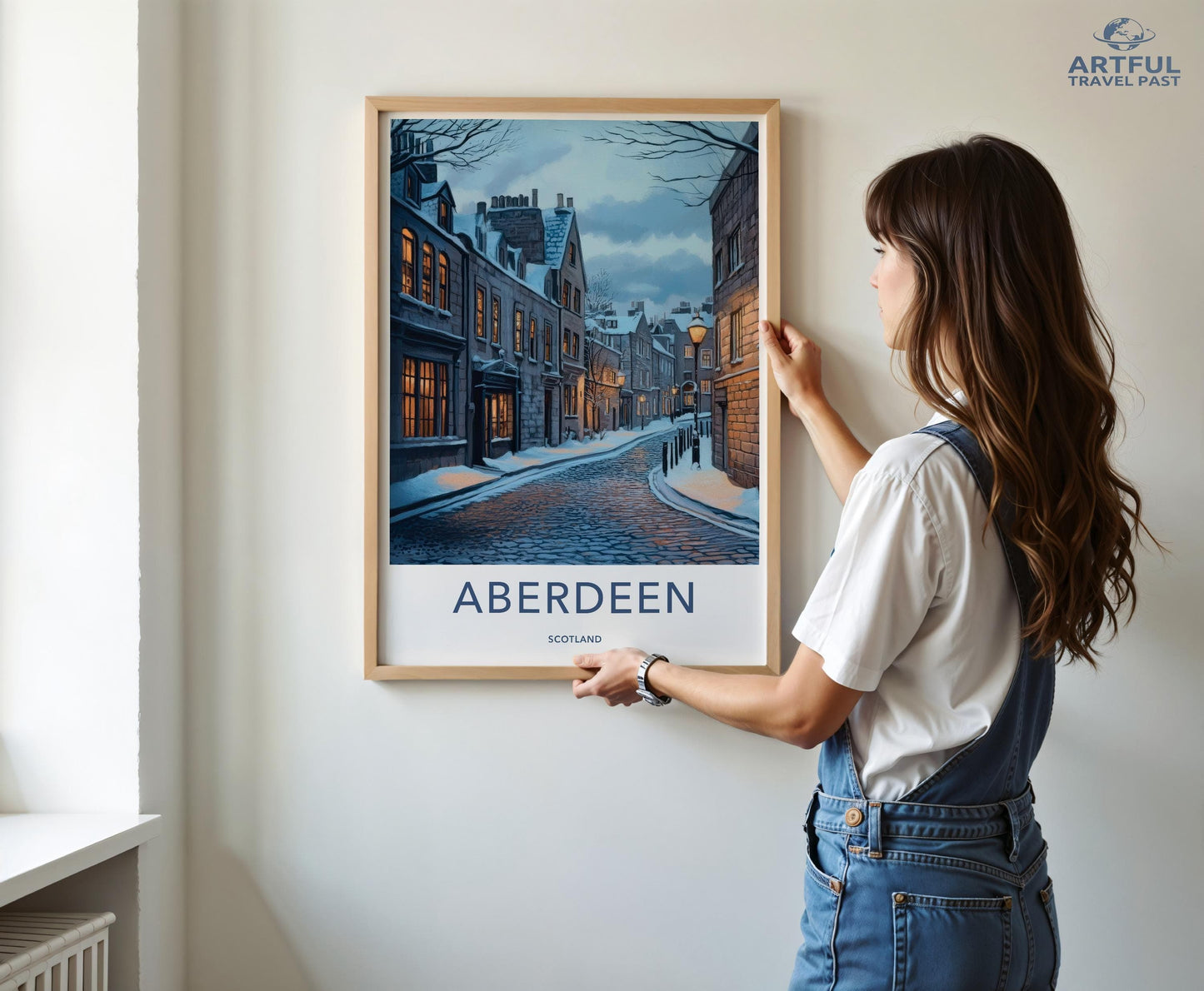 Aberdeen Poster - Scotland Wall Art