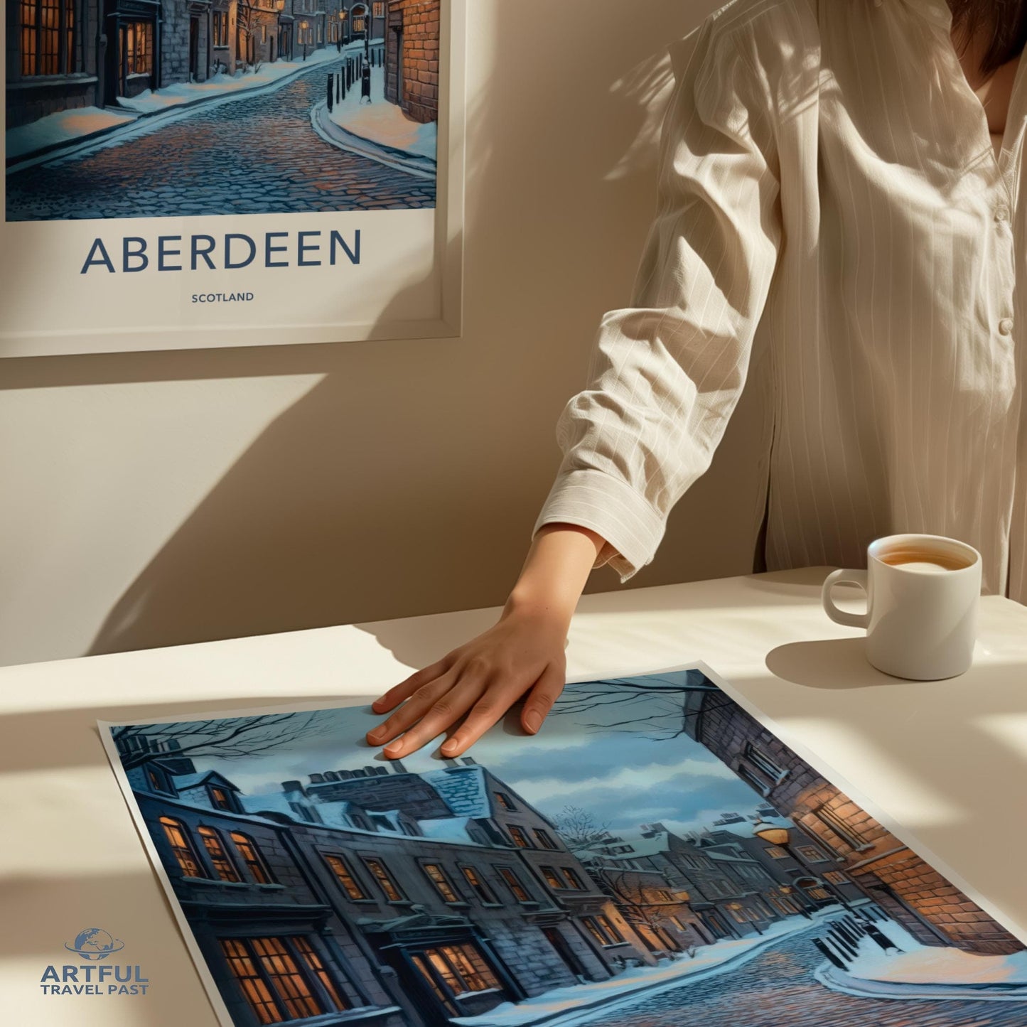 Aberdeen Poster - Scotland Wall Art