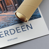 Aberdeen Poster - Scotland Wall Art