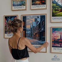 Aberdeen Poster - Scotland Wall Art