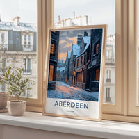 Aberdeen Poster - Scotland Wall Art