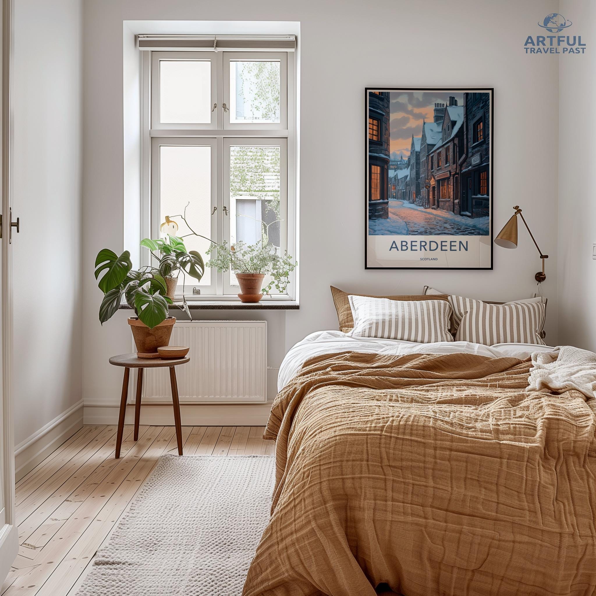Aberdeen Poster - Scotland Wall Art