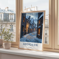 Aberdeen Poster - Scotland Wall Art