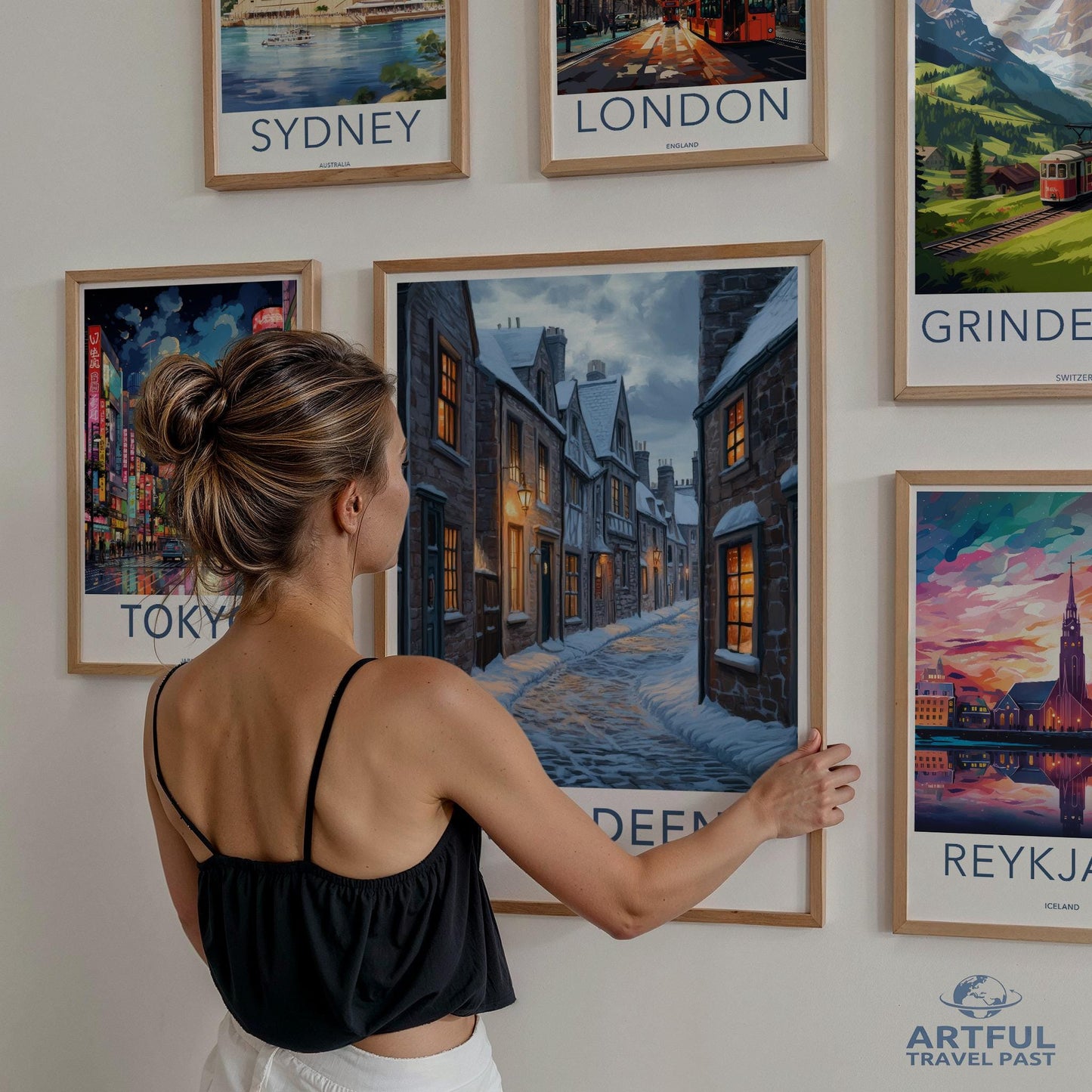 Aberdeen Poster - Scotland Wall Art