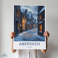 Aberdeen Poster - Scotland Wall Art