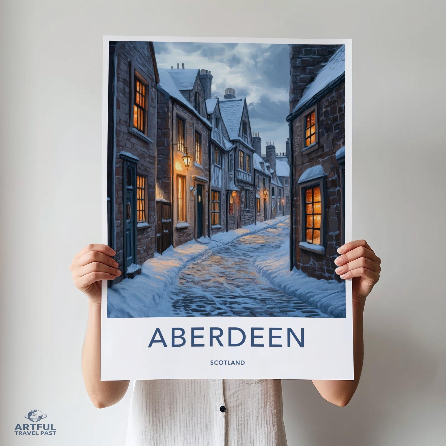 Aberdeen Poster - Scotland Wall Art