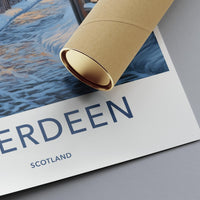 Aberdeen Poster - Scotland Wall Art